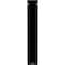 Ekena Millwork Loera Wrought Iron Bracket, (Triple center brace), Powder Coated Black 2"W x 10"D x 12"H BKTM02X10X12TLO - alternate 5